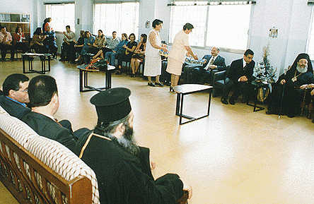 Visit of Archbishop Christodoulos