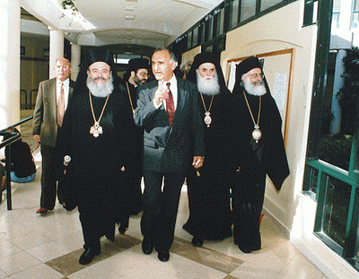 Visit of Archbishop Christodoulos