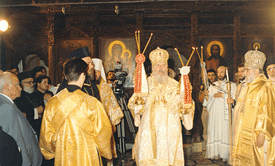 Visit of Patriarch Alexy II